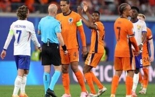 Вирджил ван Дейк разочарован отмененным голом в матче Евро 2024 против Франции