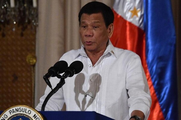 Rodrigo Duterte Arrives in Rotterdam for ICC