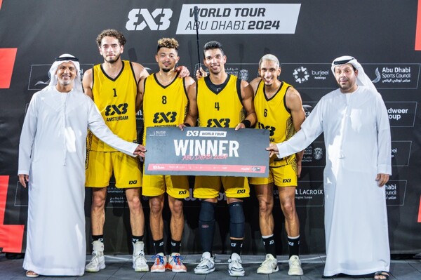 Amsterdam Team Wins Abu Dhabi Basketball Tournament