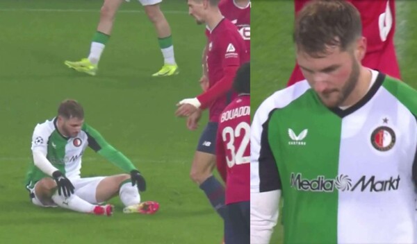 Santiago Giménez Gets Injured During the Match